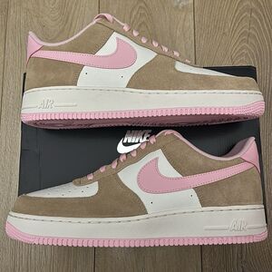 Nike Air Force 1 Low '07 LV8 Rattan Phantom Hemp Medium Soft Pink Size 12.5